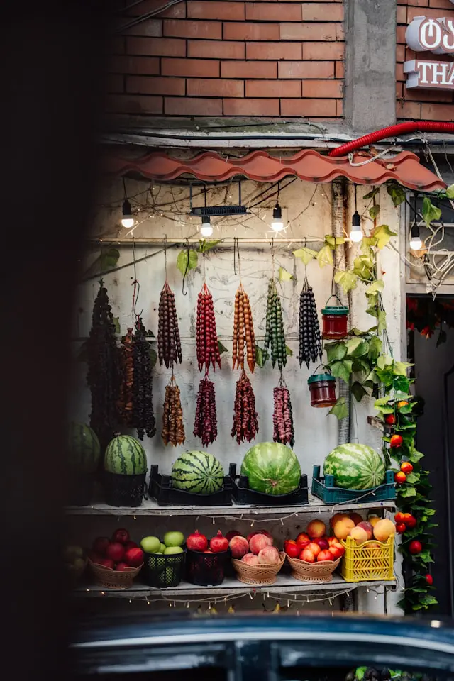 Churchkhela Georgiërs