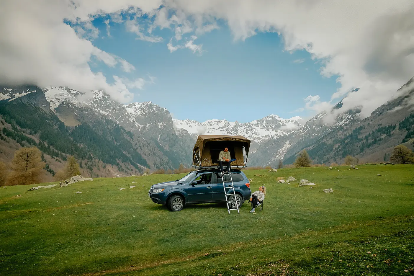 Wildkamperen in Georgië