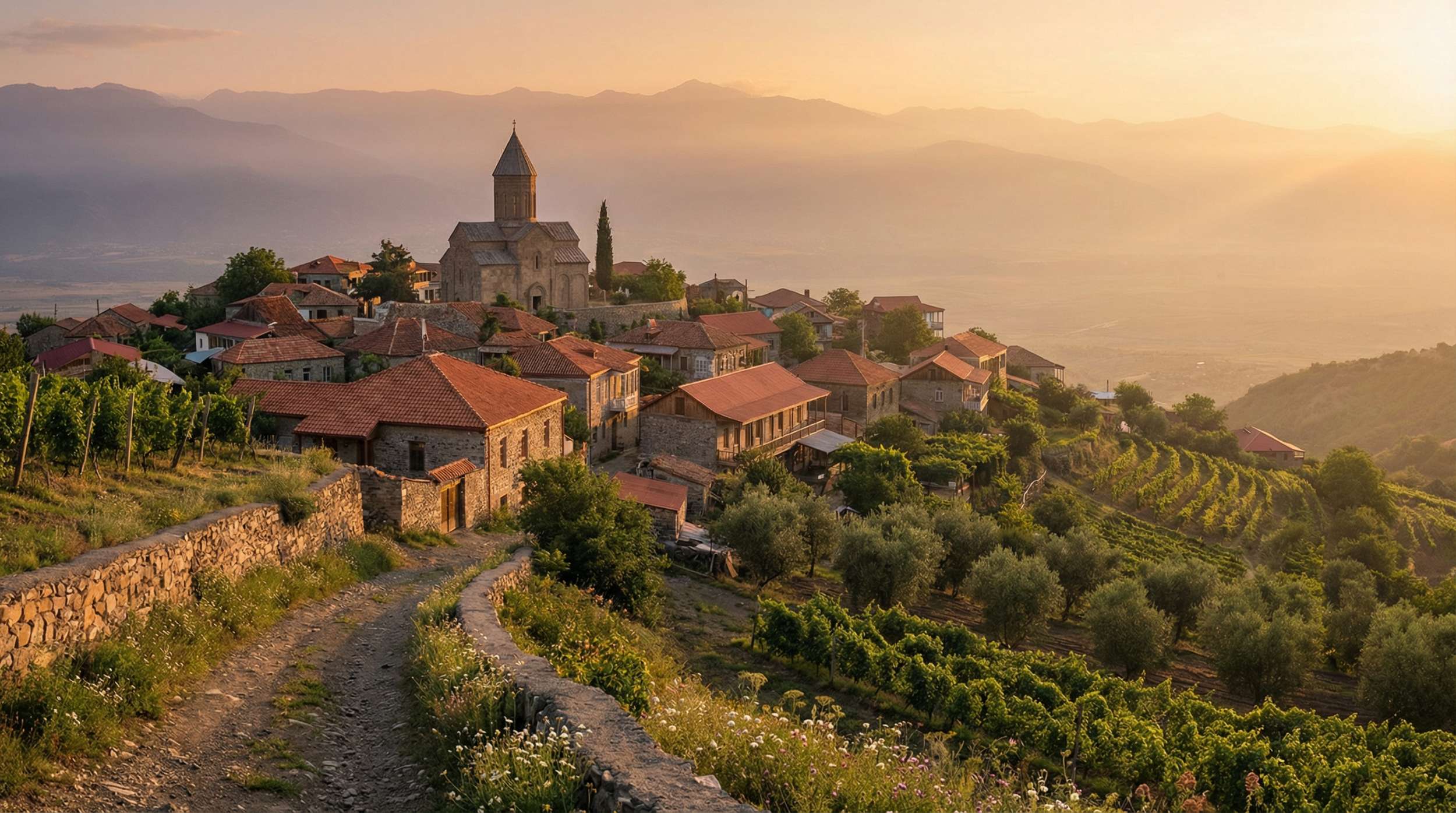Sighnaghi, het kleine Georgische Toscane